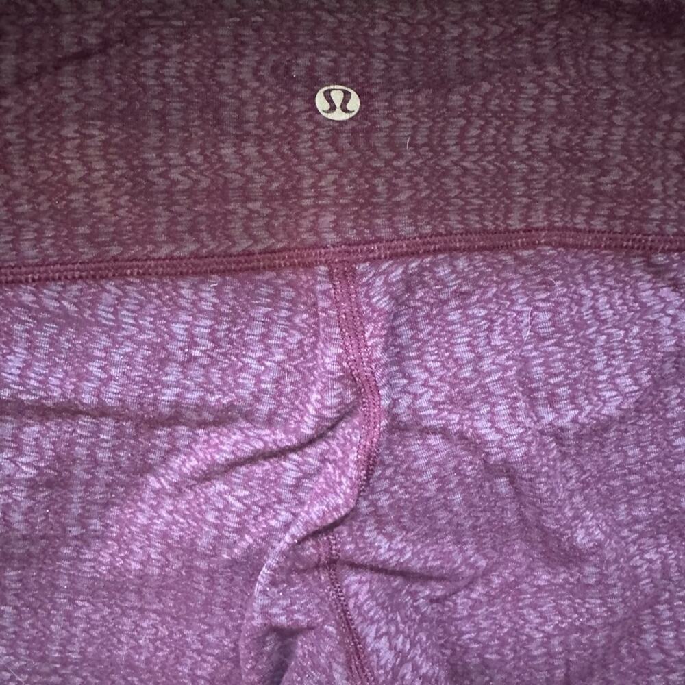 Lululemon Wunder Under 21” Cropped Leggings- EUC - Picture 4 of 8